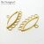 Коннектор-разделитель на 7 нитей Seesaw Vermeil Sterling Silver 25х14 мм, изображение 2
