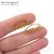 Коннектор-разделитель на 7 нитей Seesaw Vermeil Sterling Silver 25х14 мм, изображение 3
