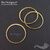 Коннектор Ring Vermeil Sterling Silver 26 мм, изображение 3