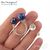 Основа для кольца Teardrop Sterling Silver регулируемая, изображение 2