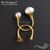 Основа для кольца Teardrop Vermeil Sterling Silver регулируемая, изображение 3