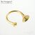 Основа для кольца Teardrop Vermeil Sterling Silver регулируемая, изображение 4
