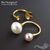 Основа для кольца Teardrop Vermeil Sterling Silver регулируемая, изображение 6