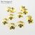 Чашечки для бусин Gold Stamp Vermeil Sterling Silver 5х1,5 мм (уп. 6 шт.), изображение 4