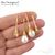 Подвеска со штифтом Elvish Vermeil Sterling Silver 31х8 мм, изображение 2
