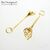 Подвеска со штифтом Elvish Vermeil Sterling Silver 31х8 мм, изображение 4
