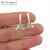 Швензы Oak Sterling Silver 17х9 мм (пара), изображение 3