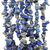 Лазурит натуральный галтовка 6-12 мм (нить 20 см)