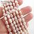 Жемчуг натуральный Lavender Pink 8-9 мм (нить 10 см), изображение 2