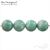 Амазонит натуральный гладкий 12 мм