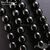Турмалин натуральный черный гладкий 6,3 мм (нить 20 см), изображение 3
