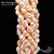 Жемчуг натуральный персиковый Apricot Potatoes 7-8 мм (нить 10 см)