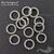 Кольцо соединительное паяное Twisted Round Antique Sterling Silver 6х1 мм, изображение 3