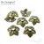 Чашечки для бусин Acanto 9,5 мм (уп. 10 шт.)