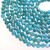Апатит натуральный с ювелирной огранкой 4 мм (нить ок. 10 см)