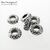 Бусина Lattice Sterling Silver 6х2 мм