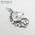 Подвеска-коннектор Unicorn Sterling Silver 28 мм, изображение 4
