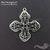 Подвеска Antique Cross Sterling Silver 28х25 мм, изображение 5
