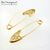 Основа для броши Modern Vermeil Sterling Silver 35 мм, изображение 2