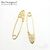 Основа для броши Modern Vermeil Sterling Silver 35 мм, изображение 4