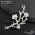 Коннектор Blossom Branch Silver Plated 46 мм, изображение 6