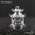 Коннектор-подвеска Pagoda Silver Plated 30 мм