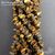 Тигровый глаз натуральный галтовка 4-10 мм (нить 19 см)
