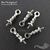 Концевик со штифтом Twisted Rope Sterling Silver 13 мм, изображение 4