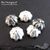 Чашечки для бусин Sakura Silver Plated 12х6 мм