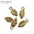 Подвеска Cameo Leaf Gold Plated 12х5 мм, изображение 2