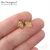 Подвеска Cameo Leaf Gold Plated 12х5 мм, изображение 3