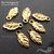 Подвеска Cameo Leaf Gold Plated 12х5 мм, изображение 5