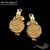 Подвеска Pomegranate Gold Plated 18,5 мм (левая)