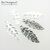 Подвеска Tropical Sheet Silver Plated 16х6 мм, изображение 5