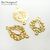 Коннектор Vignette Gold Plated 15 мм, изображение 3