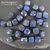 Лазурит натуральный Cube с огранкой 8-9 мм, изображение 2