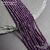 Хрустальная бусина Purple 2 мм (нить 36 см), изображение 4