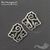 Подвеска-коннектор Chinese Nuage Sterling Silver 11 мм, изображение 4