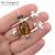 Чашечки для бусин Satin Venetian Sterling Silver 11 мм, изображение 2