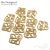 Подвеска-коннектор Chinese Nuage Gold Plated 11 мм, изображение 4