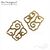 Подвеска-коннектор Chinese Nuage Gold Plated 11 мм, изображение 5