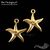 Подвеска Starfish Gold Plated 12,5х11 мм