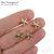 Подвеска Starfish Gold Plated 12,5х11 мм, изображение 3