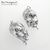 Коннектор Venetian Sterling Silver Rhodium Plated 19х11 мм, изображение 2