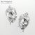 Коннектор Venetian Sterling Silver Rhodium Plated 19х11 мм, изображение 5