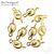 Коннектор Plant Vermeil Sterling Silver 12х5 мм, изображение 2
