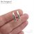 Швензы Rafter Sterling Silver 17 мм (пара), изображение 2