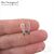 Швензы Empty Sterling Silver 14,5х4 мм (пара), изображение 2
