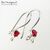 Швензы Ruby Heart Sterling Silver 19 мм (пара)