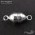 Замок магнитный Load Sterling Silver 18х7 мм